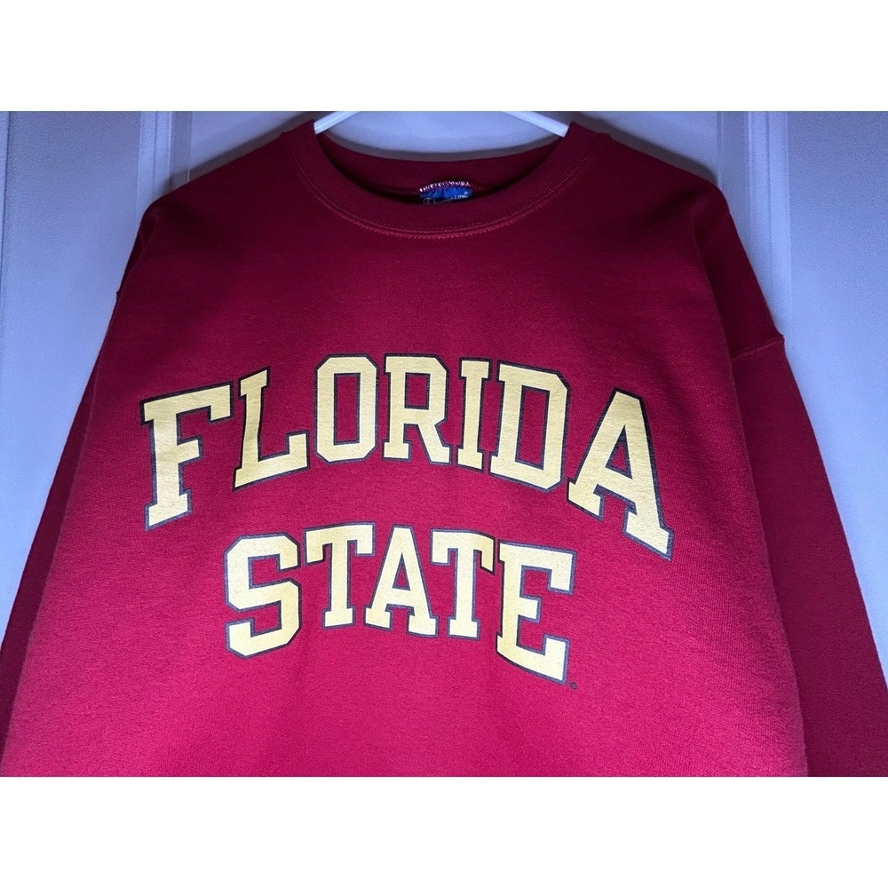 Vintage 90's Florida State College Graphic Champion Crewneck Sweatshirt NWOT